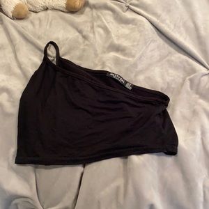 Nasty gal one strap crop top